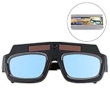 Langba 溶接メガネ 自動遮光 光に反応 ソーラー式 通気口あり アーク 溶接 サングタイプ