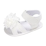 Tovadoo サンダル　子供靴　乳児靴　ベビーシューズ　マジックテープ　花飾り　PUレザー　通気性よい　履きやすい　履き心地良い　可愛い　おしゃれ　通園 通学　遊園地　シンプル　カジュアル　キッズ　