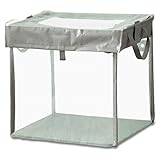 ottostyle.jp 折りたたみ式 ゴミストッカー 【グレー】 カラスよけ ゴミネット ゴミ飛散防止 戸別収集用