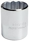 Stanley Proto J5410 1/2-Inch Drive Socket, 5/16-Inch, 12 Point [並行輸入品]