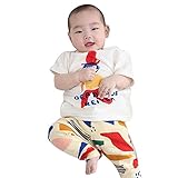 ? ベビー 服 子供服 キッズ 上下セット シャツ ｔシャツ ロングパンツ 可愛い 男女兼用 コットン 可愛い