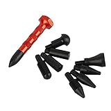 Qiilu デントリペアツール　凹み＆凸修復　DIY修理工具　凹み直し 車用 修理キット　9頭