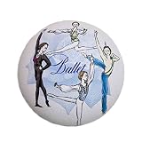 itscorbeille ballet ぷにぷに缶バッチ 大きめ バレエ ふわふわ 柔らかい (KIPN1006 Ballet Boys)