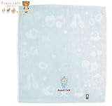 日本製 Anano Cafe アナノカフェ ベビー今治着ぐるみハンドタオル ブルー タオル ギフト 贈り物 御返し 赤ちゃん 赤ん坊 ベイビー ベビー かわいい 548242