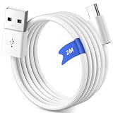 For iPhone 17/16/15 Carplay 充電ケーブル 2M USB Type C ケーブル 対応iPhone 17 16 Pro Max Plus/15 Pro Max/Plus/iPad 10 Air 第5世代/4世代/iPad Pro 12.9/11インチ/A16/Galaxy S25 S24 USB A to USB C コード 18Ｗ急速充電 車内用 ナイロン編み ホワイト