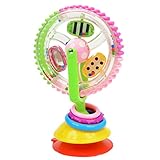 【ノーブランド品】愛たしい　回転観覧車　ガラガラ　ラトル玩具　赤ちゃん　知育玩具　吸盤付き　プレゼント