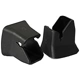 車固定バックル，SODIAL(R) 2x カーシート　子供の安全シートのバックル　固定ガイドISOFIXカーバックル　黒