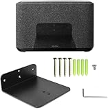 Denon Home 250/Home 350 スピーカー 対応 壁掛け取付金具 アルミニウム合金 壁掛け用ブラケット 取り付けネジ付き