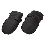ベビーカー手袋 ベビーカー用ハンドマフ 手袋 装着簡単 お出かけ用 お出かけ防寒 防水 保温 Broadroot (A)