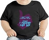 I don't care if you like me オーガニックベビーTシャツ 12 - 18 Months