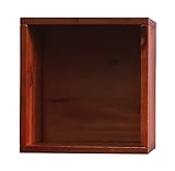 壁美人 マホガニー ホチキスで取付壁掛け家具 ボックス21 ナチュラル 痕が目立たない MBO21NA 幅210×奥行165×高さ220mm