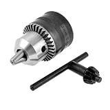 uxcell 電動ドリル用ドリルチャック チャック 電動パワーツールコンポーネントキータイプ チャックドリルマウント 1.5-13mm 容量B16 　調整可能　円錐状