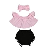 Imcute SHORTS ベビー・ガールズ US サイズ: 6-12 Months カラー: ピンク