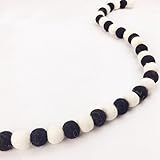 Mamimami Home ベッドメリー・モビール 知育玩具 ベビールーム / 子供の部屋 / デコレーション ベビージム モビール 36個ウールのボール/花輪