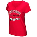 Ewu EaglesレディースコロシアムHurdle VネックTシャツ