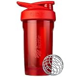 BlenderBottle Strada Tritan 24oz プロテインシェイカー ブレンダーボトル正規品 容量710ml (メモリ500ml) レッド BBSTT24 RD