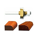 Vermont American 23132 1/4-Inch Radius Carbide Tipped Roundover and Bead Router Bit, 2-Inch Ball Bea