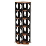 回転ラック MUD-7180BR 4934257209625 ブラウン (代引き不可) 主材：MDF