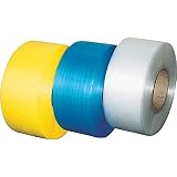TRUSCO(トラスコ) 自動梱包器用PPバンド幅15.5mmX長さ2500m 黄 GPP15558Y