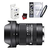 シグマ (SIGMA)18-50mm F2.8 DC DN（C）ソニーEマウント用＆マルミ EXUS Lens Protect SOLID＆レンズクリーナー＆クロス 4点セット