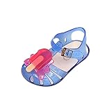 Hzjundasi 夏 ガールズ ボーイズ ベビー アイスキャンディー アイスクリーム 可愛い ゼリー アンチスリップ 柔らかい 靴 子供たち ビーチ サンダル 雨 ブーツ