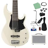YAMAHA BB235 VW (ヴィンテージホワイト) 5弦ベース初心者12点セット 【島村楽器で一番売れてるベースアンプ付】 ヤマハ