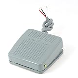 uxcell ペダルスイッチ　瞬時スイッチ　ノンスリップデザイン　AC 250V 15A