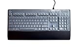 Leze 超薄型キーボードカバープロテクター Logitech G610 Orion バックライト付きメカニカルゲームキーボード用 クリア