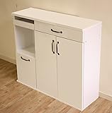 薄型キッチンカウンター　90幅　US-90 (ホワイト)