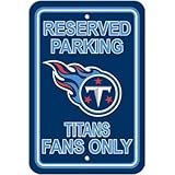 Tennessee Titans予約大12 x 18プラスチック壁駐車場サインFootball