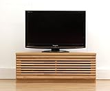 【日本製】和風モダン 2色対応 100cm巾コーナーテレビボード 完成品（ナチュラル/ブラウン） (ナチュラル)