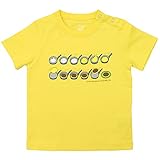 しろくまちゃんのほっとけーき Tシャツ （100/イエロー) 【KC-KAK-K024】 子供服