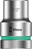 Wera Zyklop 8790 HMC 1/2 Socket, Hex head 1/2 x Length 37mm by Wera