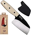 モーラナイフ (Morakniv) ロンボ ブラックブレード ステンレス アッシュウッド フルタングナイフ クッキングナイフ 木製ハンドル キャンプナイフアウトドアナイフ