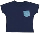 アンナニコラ 接触冷感素材 ドルマン半袖ポケットTシャツ 95cm ネイビー AN1001 F75 日本製