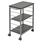 山善(YAMAZEN) 可動式キッチンワゴン ダークブラウン MMG-7030C(BK/BR)