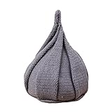 ファッション冬のベビーキッズ暖かい帽子かぎ針編みの幼児の快適な帽子の最高の贈り物 - ライトグレーのキャップ