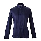 ユニワールド のらスタイル フェミニンハーフジップアップ NS-500 [Lサイズ] [UV加工] [吸汗速乾ハニカムメッシュ] [ネイビー]