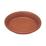 アイリスオーヤマ 受け皿 素焼風受皿 9号 テラコッタブラウン