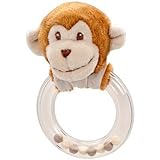 Monkey Ring Rattle By Douglas by Douglas Cuddle Toy [並行輸入品]