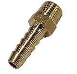 真鍮製 ホースニップル 【ネジ規格】R1/4【ホース差込口外径】9mm