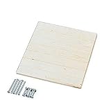 アイリスオーヤマ ラック 木製 ウッディラック 別売棚板 幅35×奥行35cm クリア WOR-35T