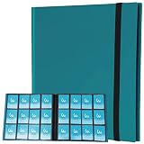 Mint Protect カードファイル 12ポケット トレーディングカード トレカ ファイル (１２ポケット, ティール)