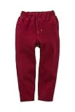 (フェリシモ) ノビッツ 元気いっぱい らくノビ ストレッチ パンツ チノ ライクレッド ガールズ 9