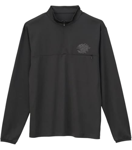 サンライン フィッシングウェア 獅子ジップシャツ(長袖)  L  ブラック Amazon | サンライン(SUNLINE) 獅子ジップシャツ(長袖) SUW-04203CW