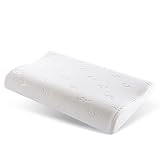 Momery Foam幼児用子供の枕睡眠、Contourベッドの枕Back and Side Sleepers Ideal for Children Like大人の低い枕(ホワイト)