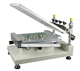 Manual PCB Screen Press Precise Stencil Solder Printing Machine High Precision