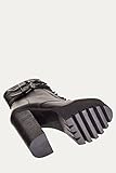 Banned Apparel - Black Lana Double Buckle Platform Boots 5