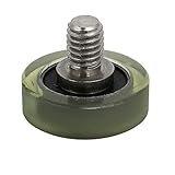 uxcell ベアリングプーリー Fタイプアイドラー ローラー M6 x8mmネジ 6mm x 20mm x 6mm