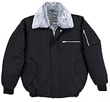 S-1777　激安三段鳶パイロット防寒ジャンパー[EL 06:ブラック]